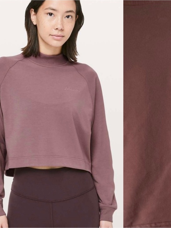 lululemon athletica Sweaters - Lululemon Sz S Up High Pullover Relaxed Sweater in Spanish Oak